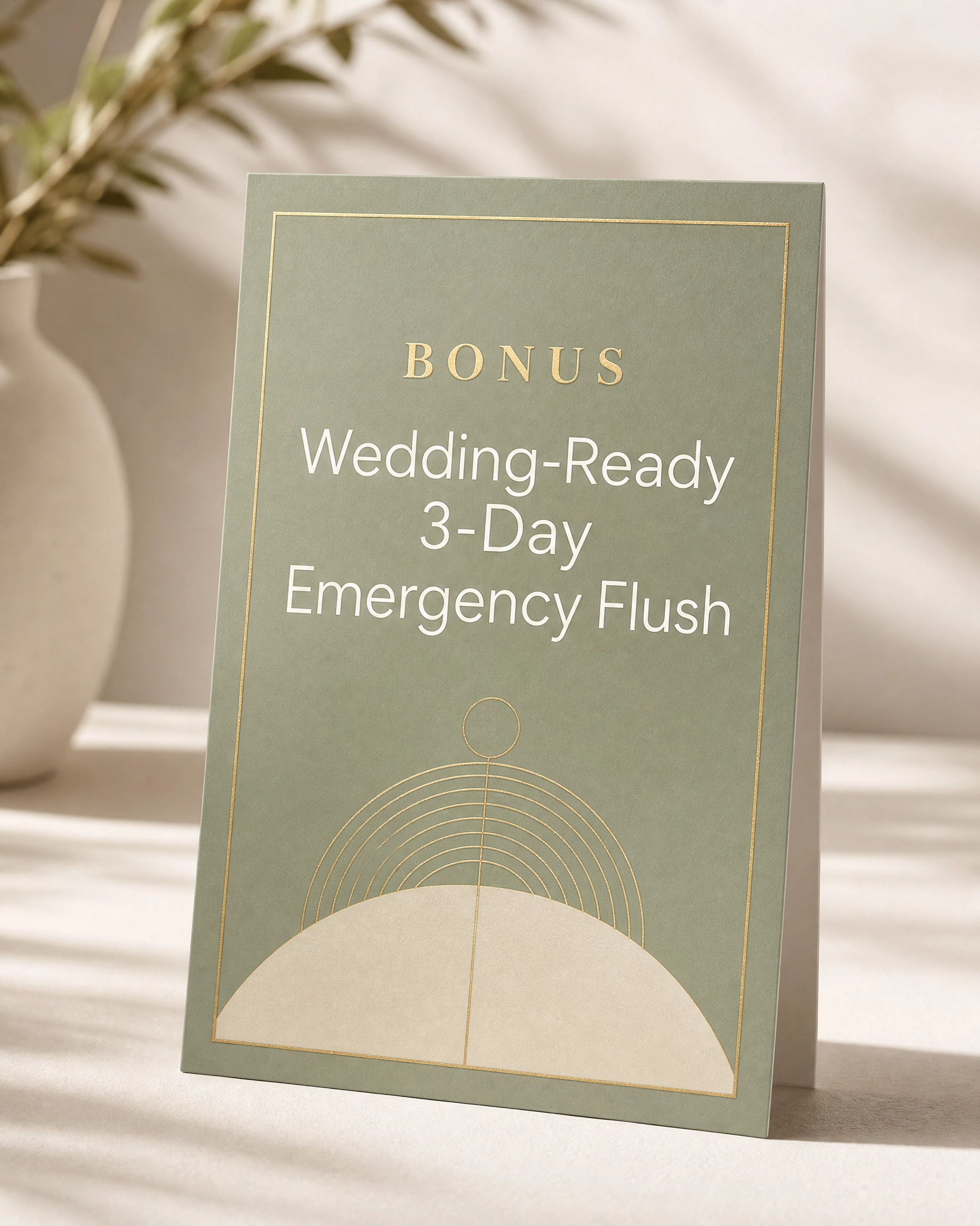 Wedding-Ready 3-Day Emergency Flush